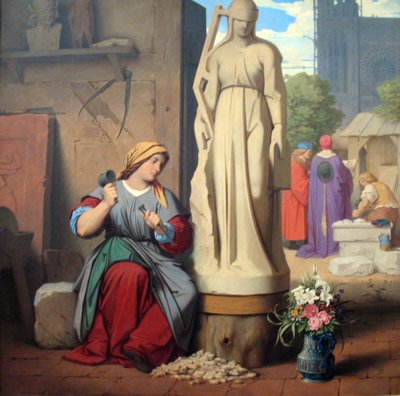 Sabina von Steinbach by Moritz Ludwig von Schwind
